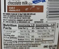 1percent low-fat chocolate milk - Nutrition facts - en