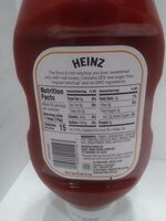 Tomato Ketchup sweetened with honey - Nutrition facts - en