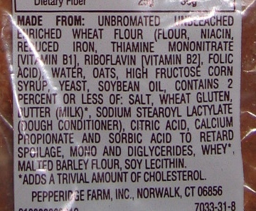 Farmhouse Oatmeal - Ingredients - en