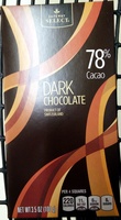 78% cacao dark chocolate - Product - en