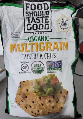 Organic Multigrain Tortilla Chips - Product - en