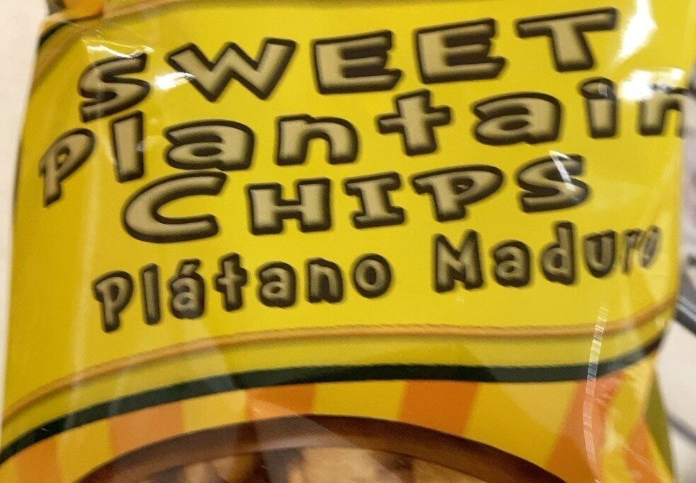 Sweet Plantain Chips - Product - en