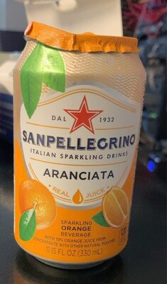 Italian Sparkling Orange Beverage From Concentrate - Product