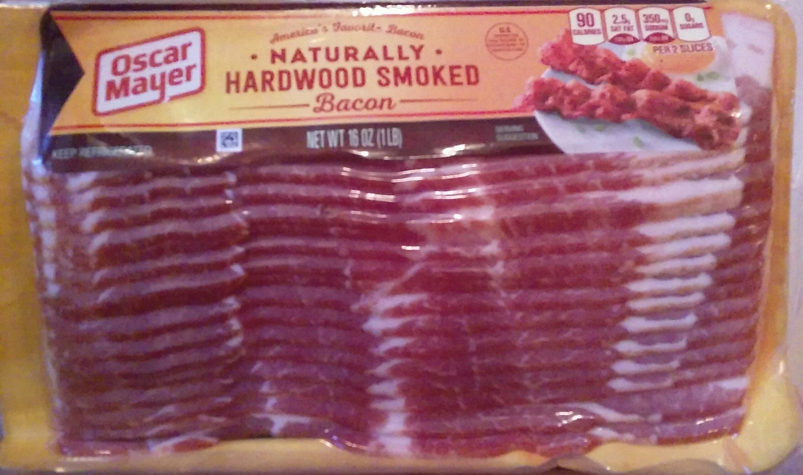 Naturally hardwood smoked bacon, hardwood smoked - Product - en