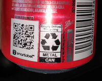 Coca Cola Zero - Recycling instructions and/or packaging information - en