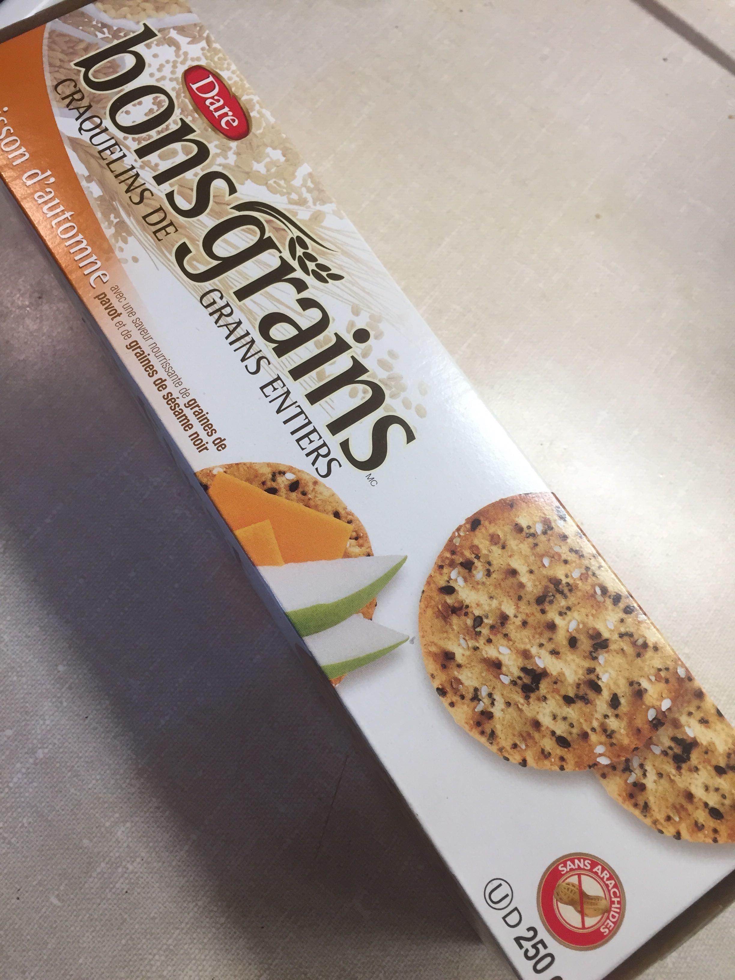 Grainsfirst crackers - Product - en