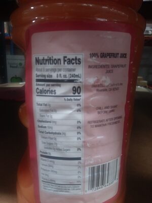 Grapefruit Juice - Ingredients - en