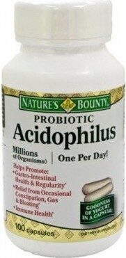 Nature's Bounty Acidophilus Probiotic Tablets - 100 CT - Product - en