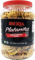 Naturally sweet plantain chips - Product - en