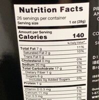 Naturally sweet plantain chips - Nutrition facts - en