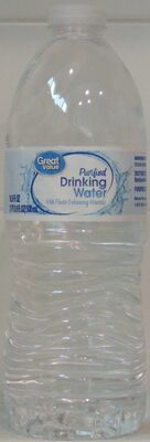 Great value, purified drinking water - 6