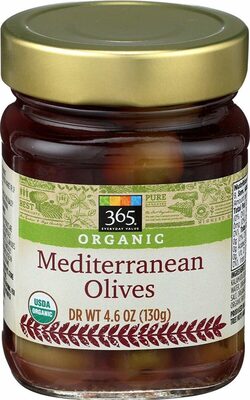 Organic mediterranean olives - Product - en