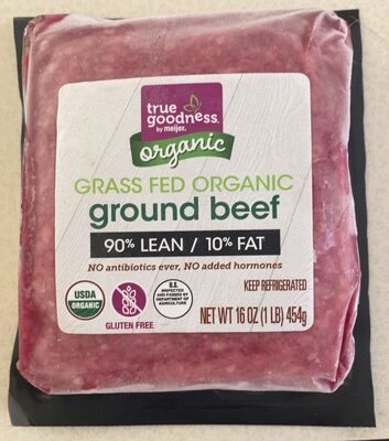 True Goodness organic ground beef - Product - en