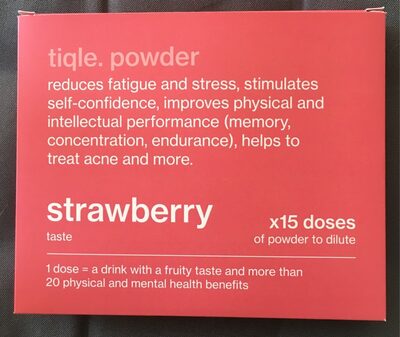 Tiqle sticks boisson goût fraise - Product - en