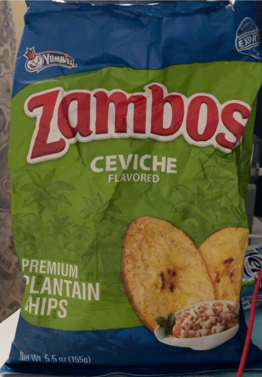 Zambos ceviche plantain chips - Product - en
