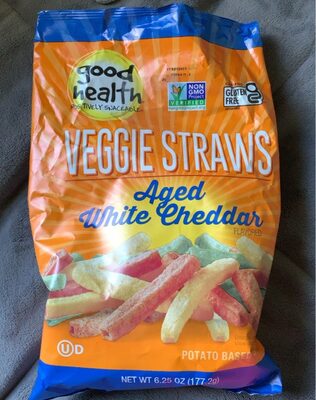 Aged white cheddar veggie straws - 1