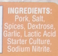 Sopressa salame - Ingredients - en