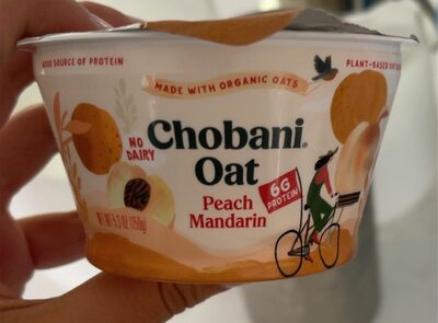 Chobani Oat Peach Mardarin - 2