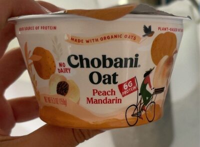 Chobani Oat Peach Mardarin - Product
