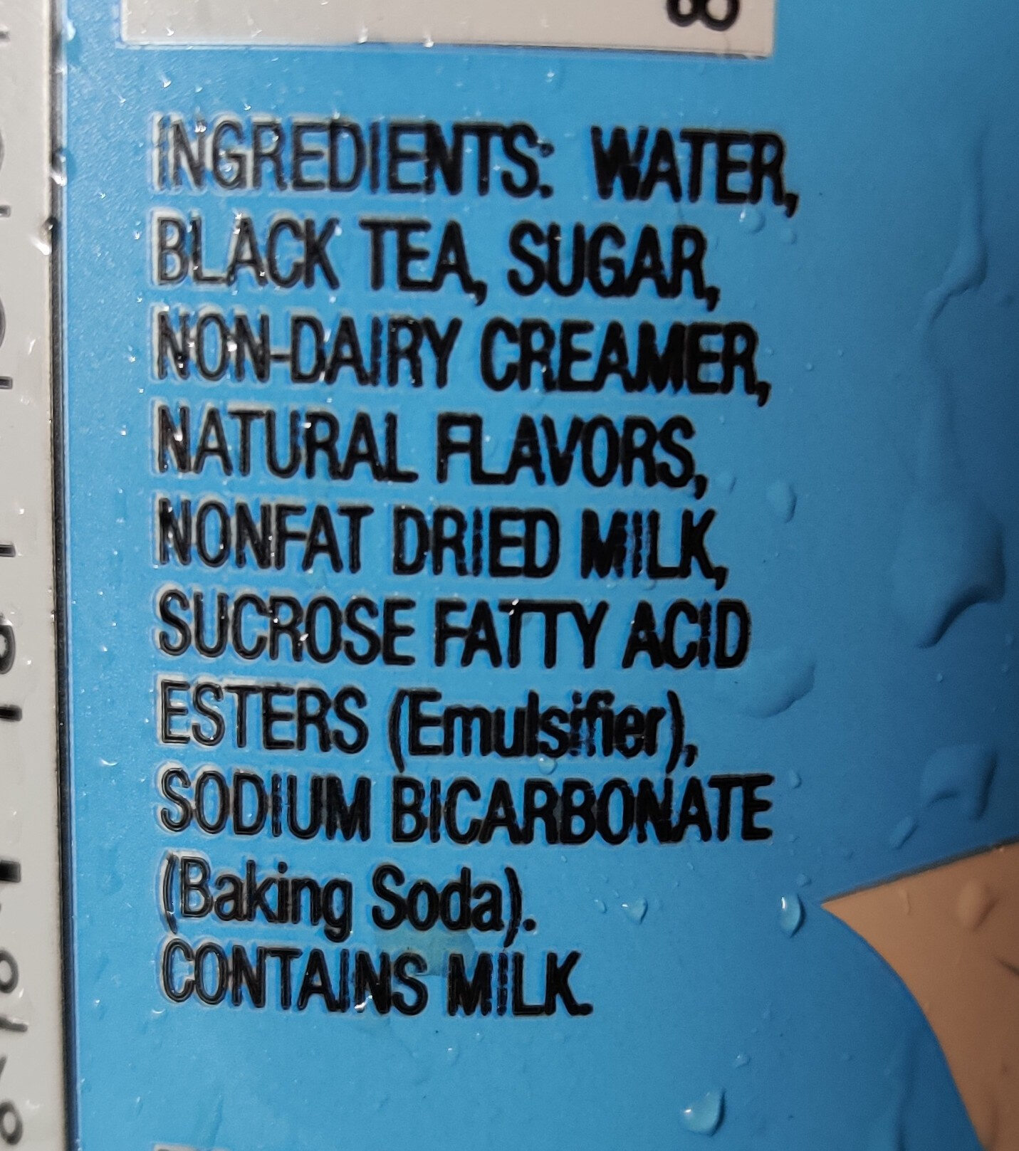 Original Milk Tea - Ingredients - en