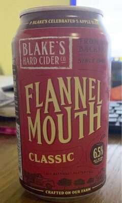 Blake’s Hard Cider: Flannel Mouth Classic - Product - en