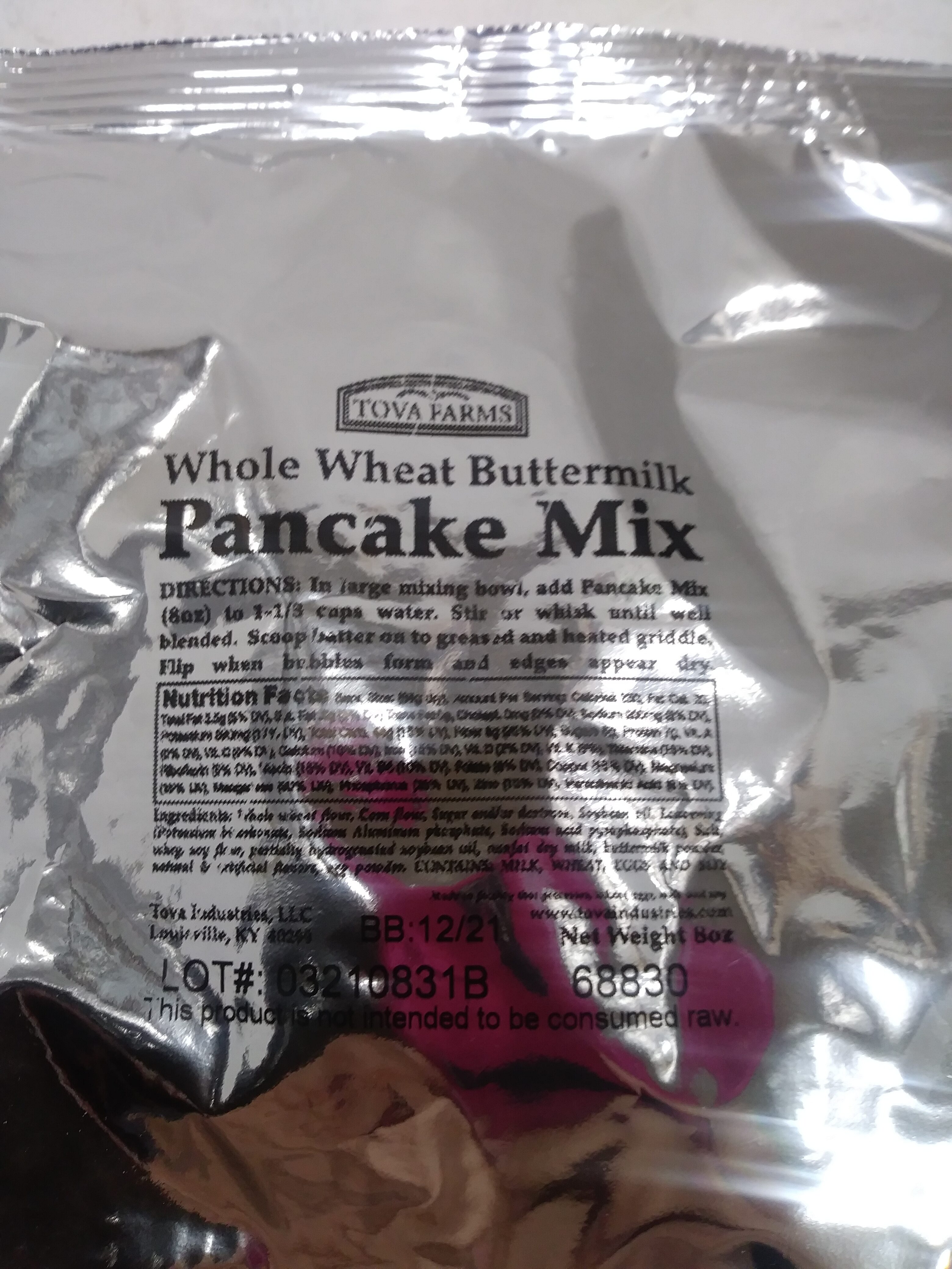 Whole Wheat Pancake Mix - Nutrition facts - en