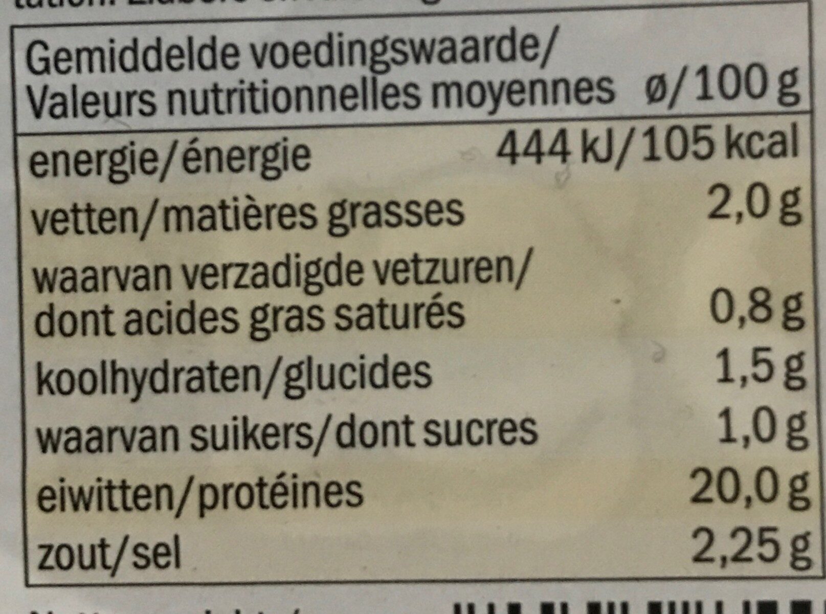 Delikatess Hähnchenbrust - Nutrition facts - en