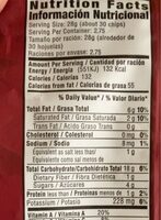 sweet maduro plantain chips - Nutrition facts - en
