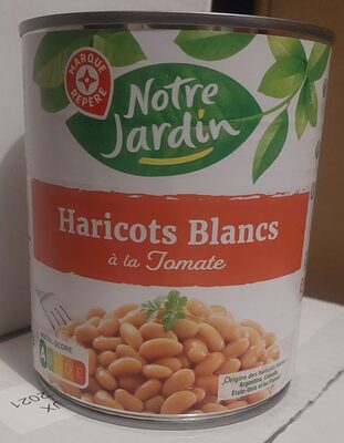 Haricots blancs tomate - Product - fr