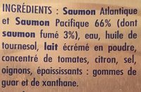 Rilette de saumon - Ingredients - fr