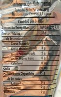 Frit-os Limón y Sal - Nutrition facts - es