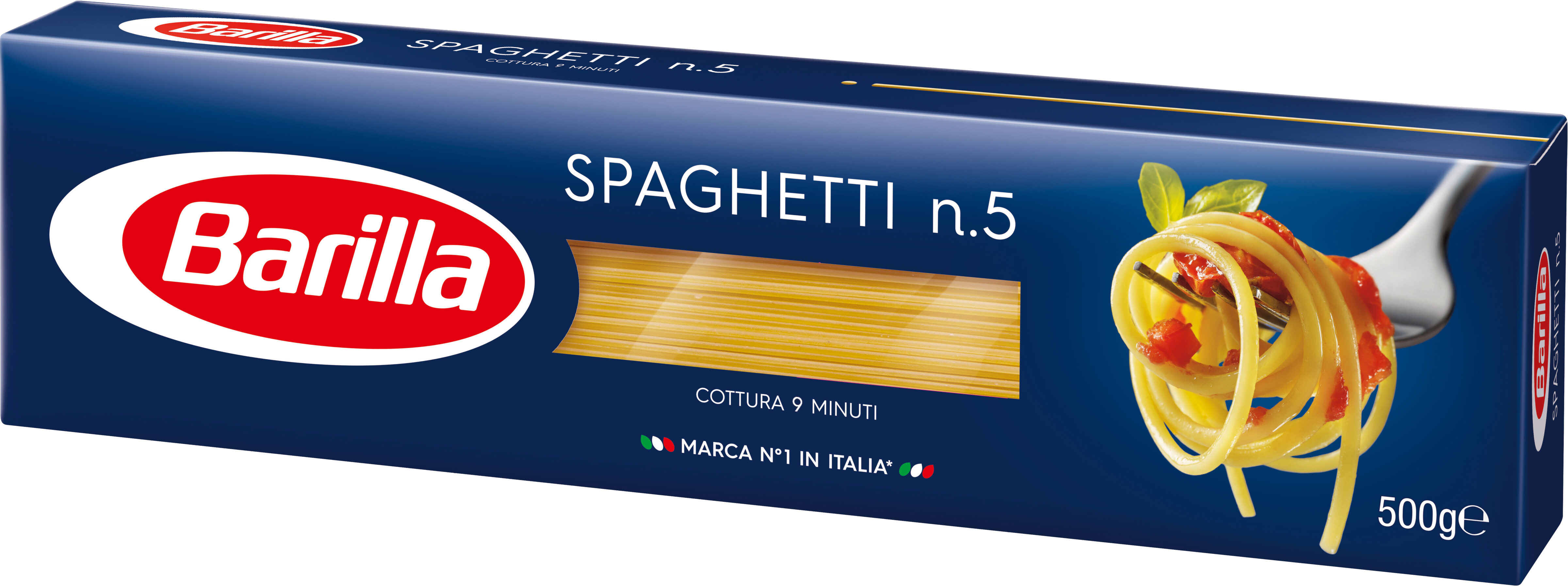 Barilla pates spaghetti n°5 500g - Product - en