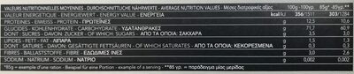 Barilla pates collezione linguine 500g - Nutrition facts - fr