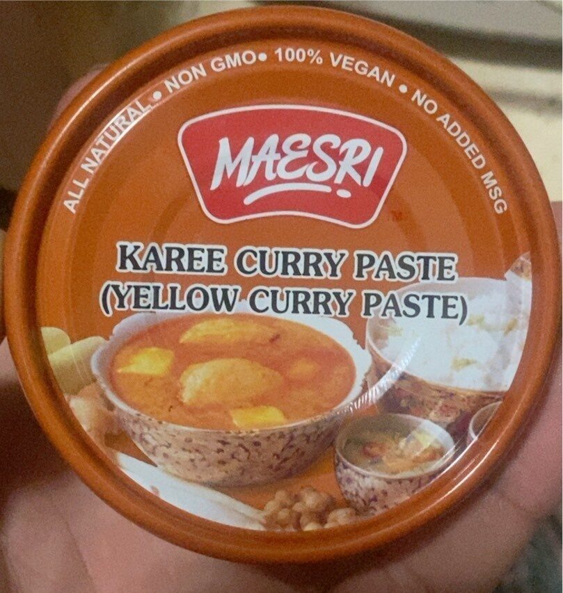 Maesri karee curry paste - Product - en